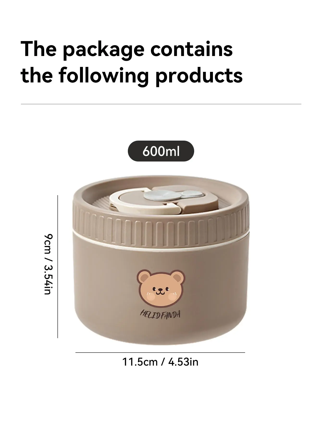 WORTHBUY Premium Insulated Stainless Steel Lunch Container - Leak-Proof & Microwave Safe Bento Box