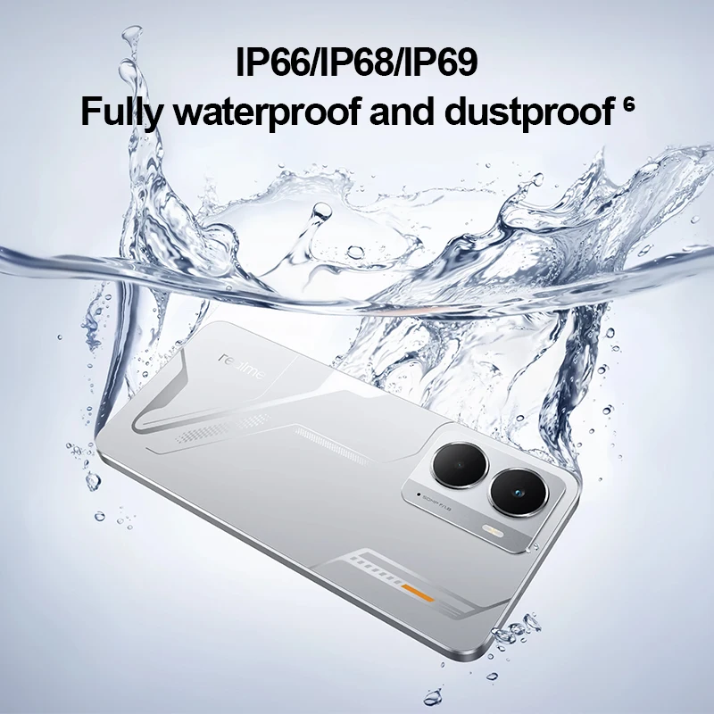 Unlocked Original realme Neo7x 5G 6.67'' 120Hz AMOLED 6000mAh Titan battery 50MP 45W fast charging IP66/IP68/IP69 6