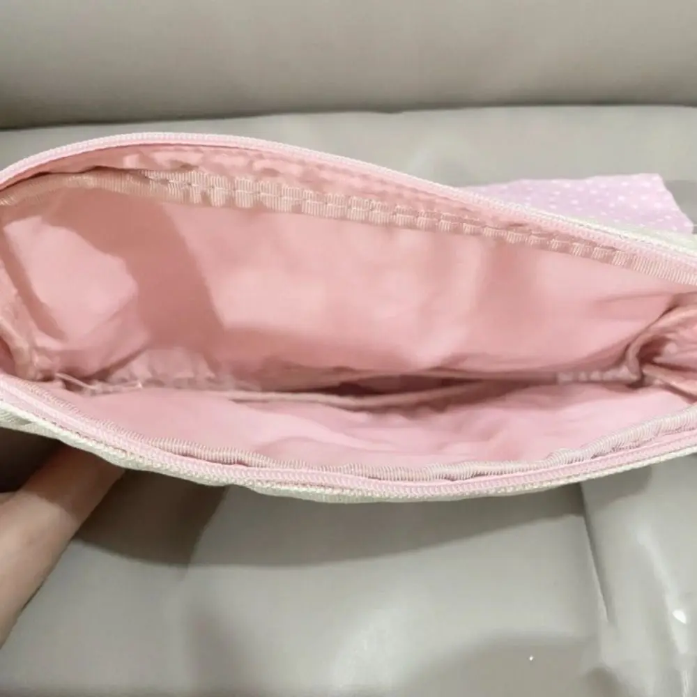 Cute Cat Cartoon Print Pen Bag Large Capacity Multifunctional Stationery Bag Pencil Case Students