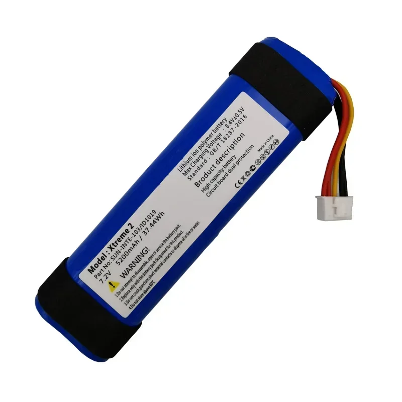 100% Original New 5200mAh 37.44Wh Battery For JBL Xtreme2 2nd Player Xtreme3 Xtreme 2 3  Batteries Tracking Number With Tools