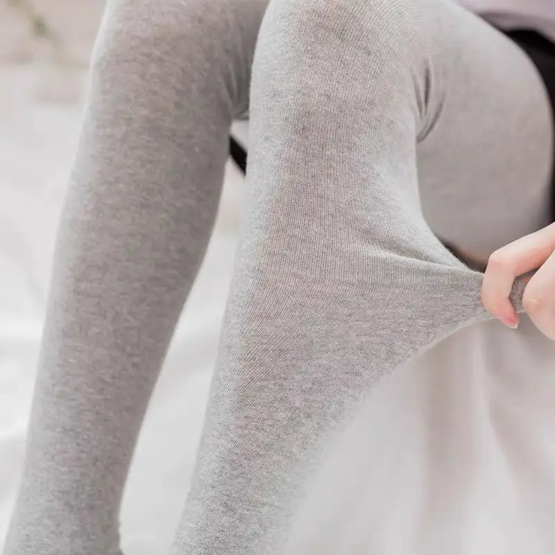 HOT Knee Socks 1 Pair Women Lolita Japanese Style Cotton Thigh Socks 80 Cm Over Knee Super Long Stocking Sexy Thermal Leggings