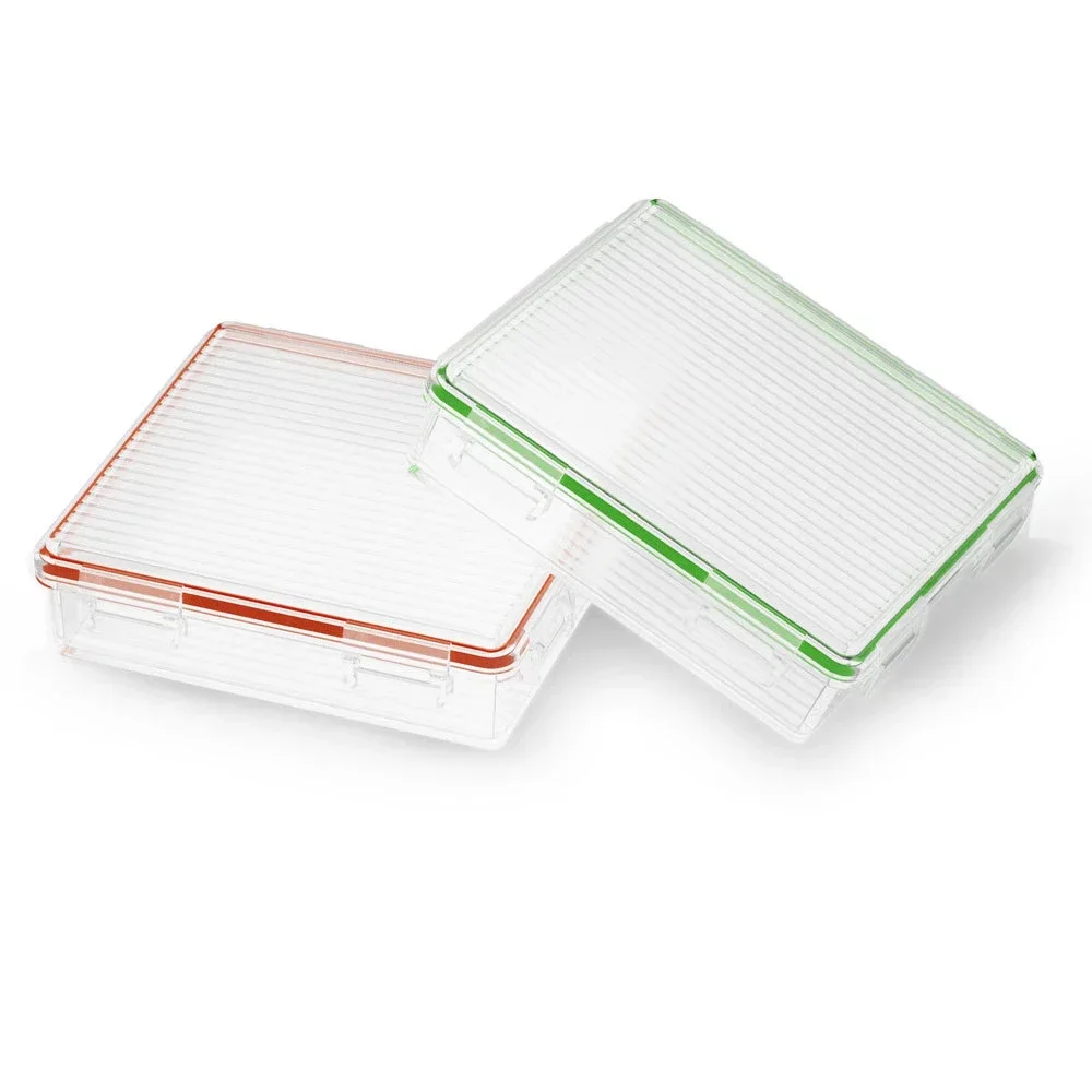 Hard Plastic 18650 Battery Case Storage Boxes 4pcs 18650 Battery Holder Rechargeable Waterproof Cases