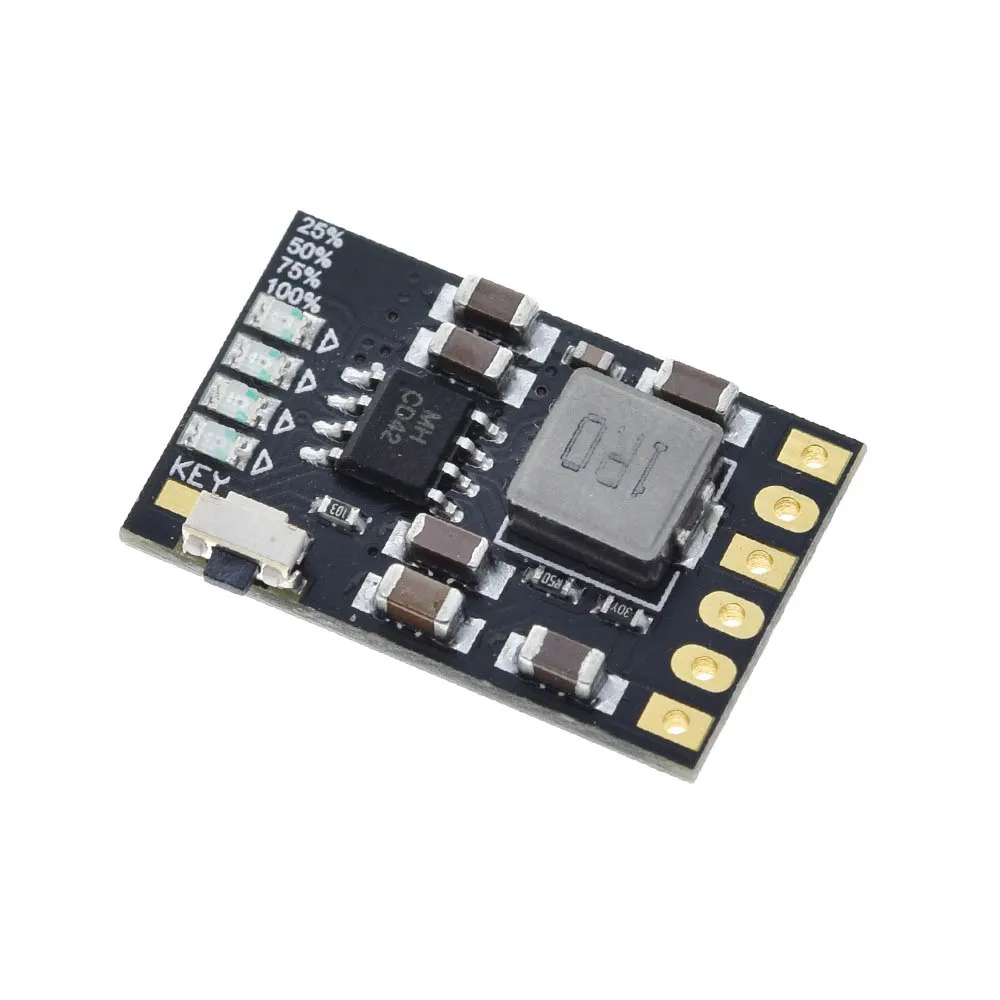 MH-CD42 DC 5V 2.1A плата питания для мобильного телефона 4,2 V зарядка/разряд (boost)/Защита аккумулятора/модуль индикатора 3,7 V литиевый 18650