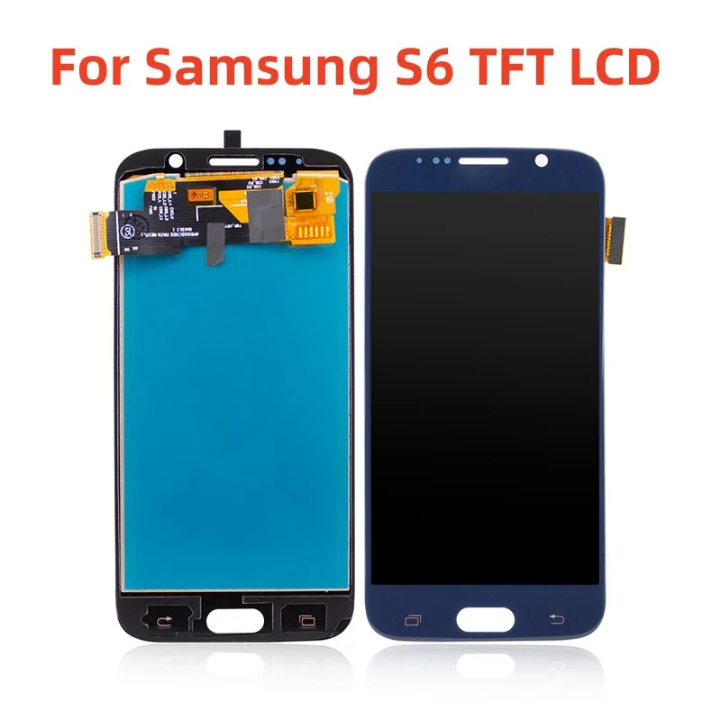 

TFT Cellphone LCD Parts For Samsung Galaxy S6 G920 G920F Lcd Display Touch Screen Digitizer Assembly Free Shipping