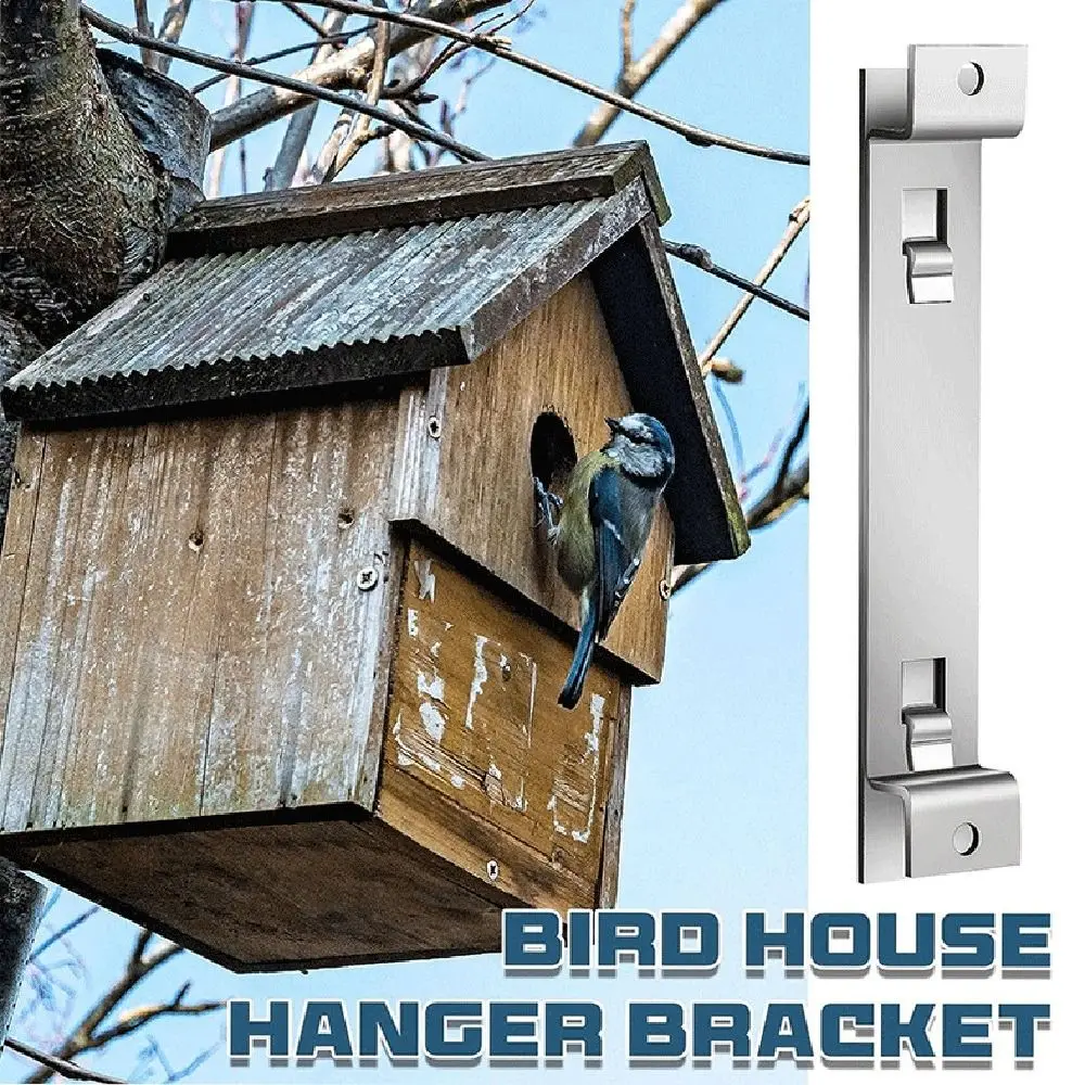 Rust-Proof-Birdhouse-Hanger-Stainless-Steel-Durable-Bird-Feeder-Bracket