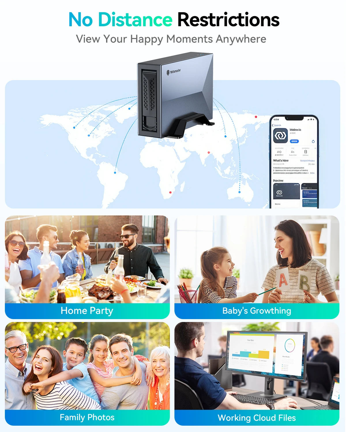 プライベートクラウドネットワークアタッチトストレージ 在庫切れ！】クラウドNASネットワークストレージサーバー 個人用 自動