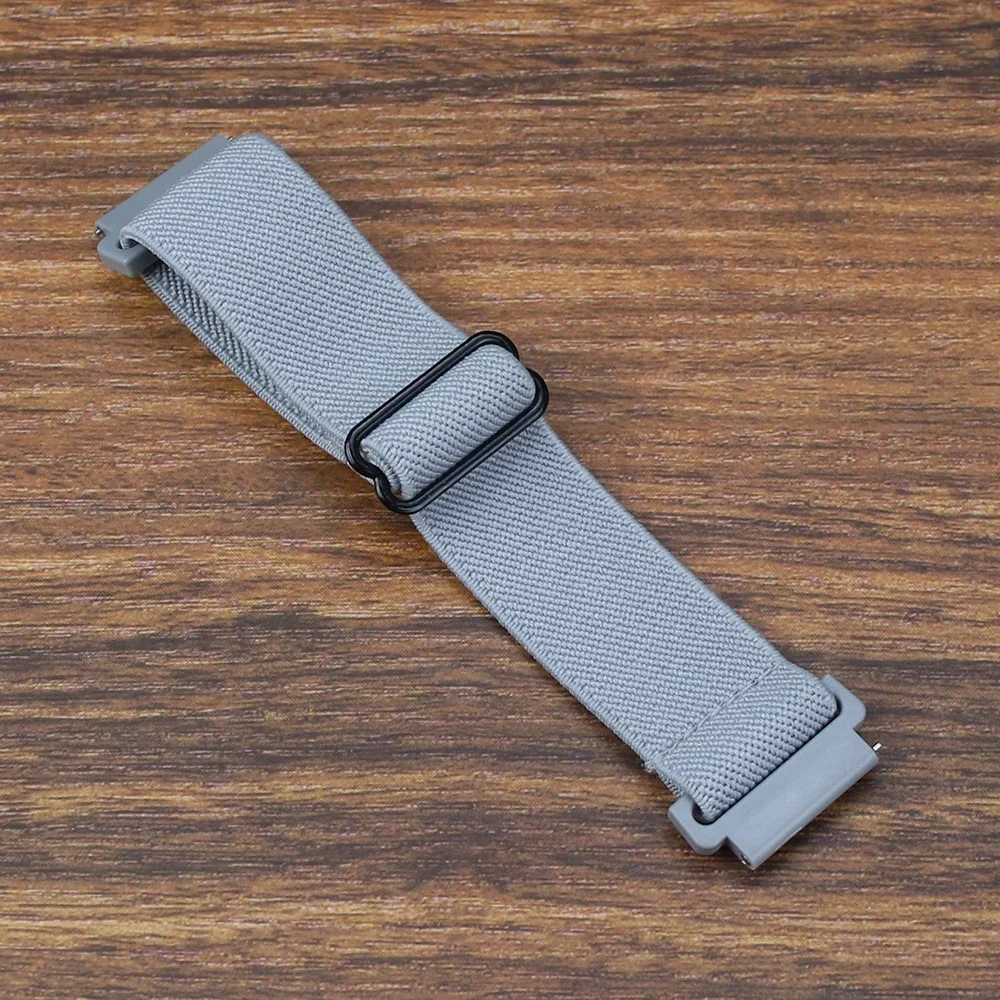 20 mm 22 mm elastisches Nylon-Schlaufenarmband für Samsung Galaxy Watch 4 5 6 7 40/44 mm Pro Classic 42/46 mm Band Huawei Gt2/3 Amazfit Gts2/4 – Detail 28