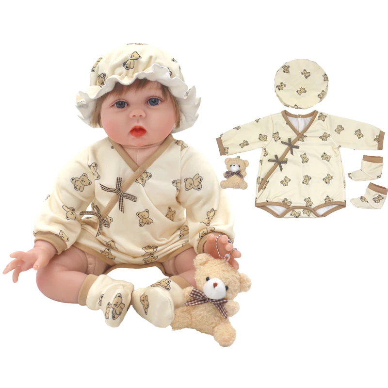 Robe De Bain éponge Pour Bébé 1 Mois Ou Poupée Reborn - Taille ~50 Cm, Occasion Bon état