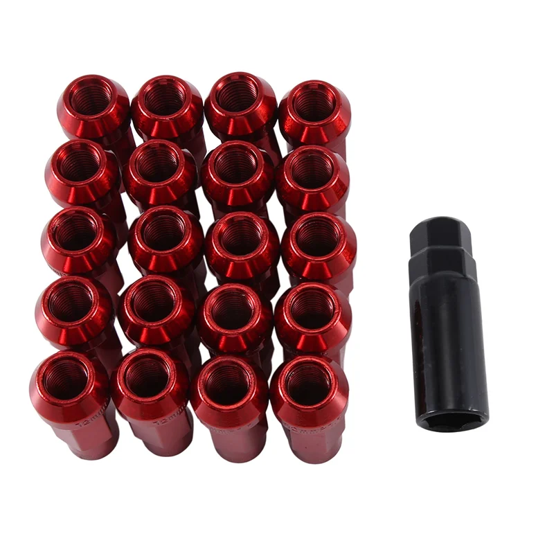 ABMA-M12X1.5 Wheel Nut Wheel Screw Nut Universal Decoration Exterior Car Supplies,M12X1.5 Screw Univer