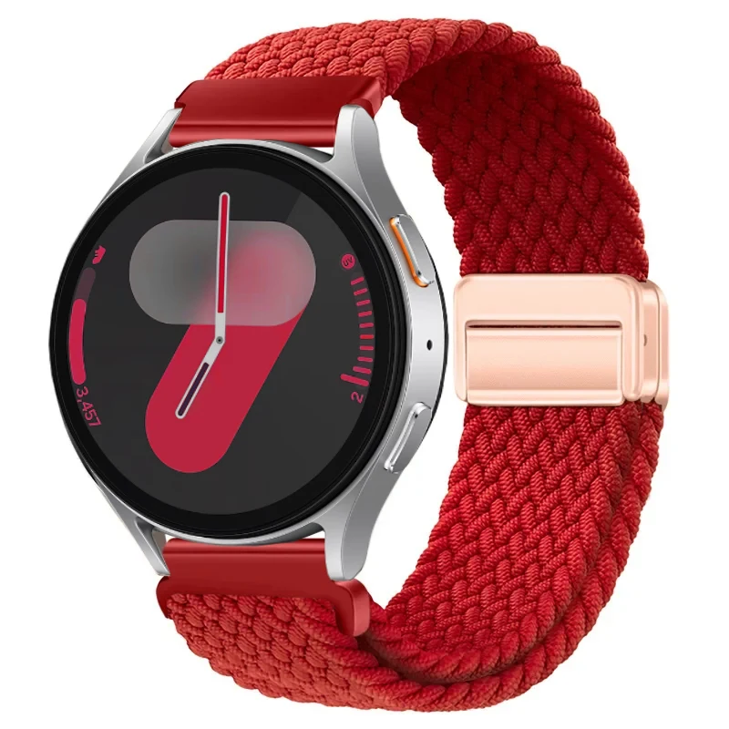 Braided Nylon Magnetic Bracelet Strap - 20mm/22mm