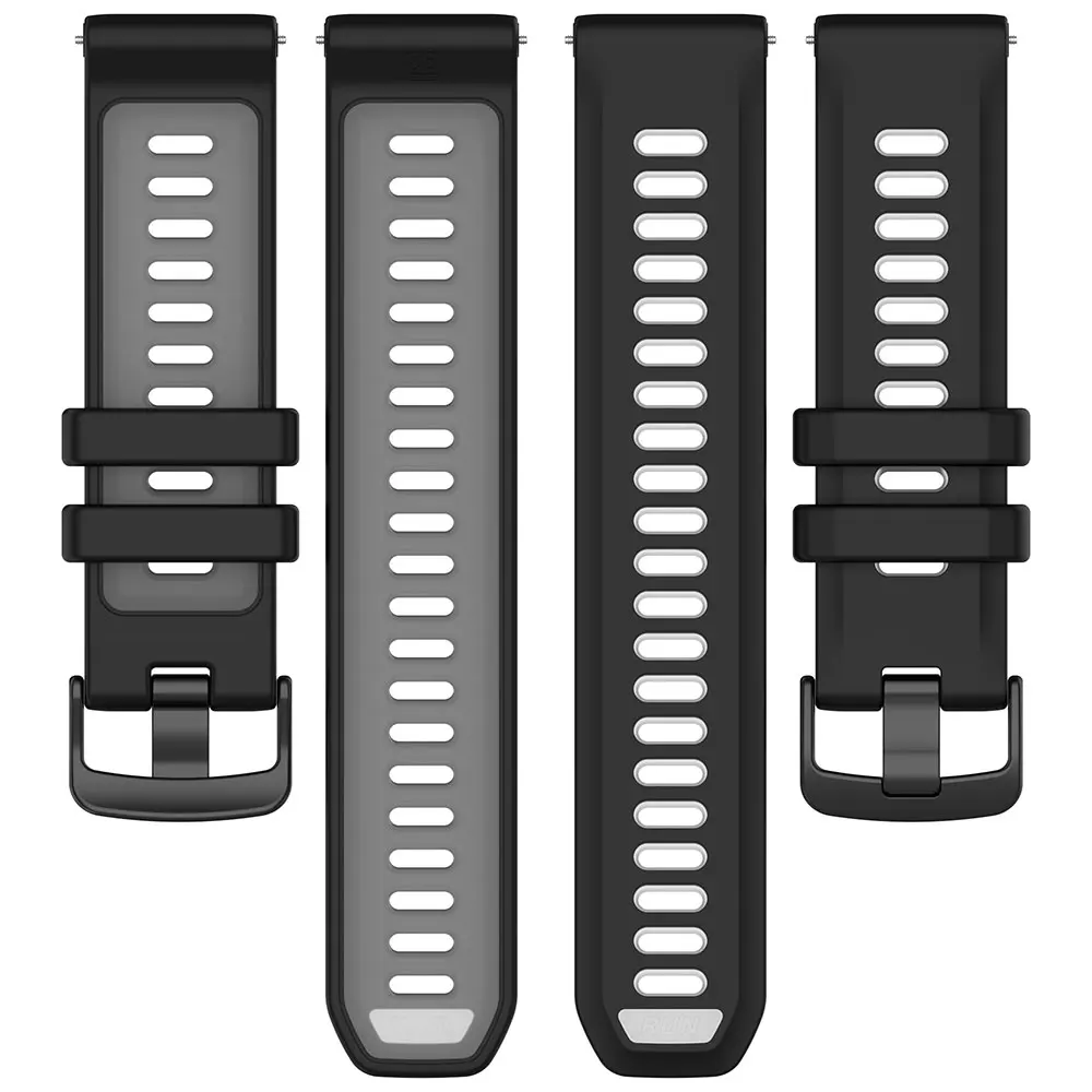 Breathable 22mm Silicone Wristband Bracelet Replacement