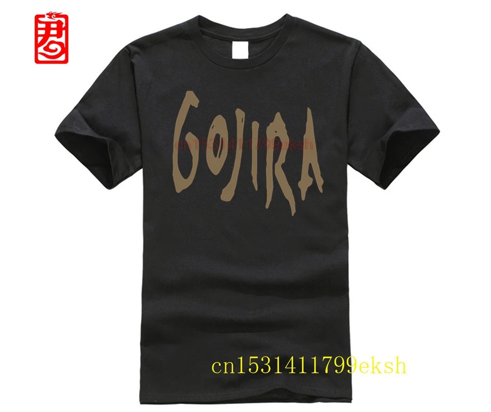 Футболка GOJIRA STD с логотипом, Классическая стильная футболка webp, футболка winner, Мужская брендовая одежда