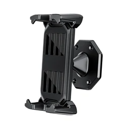 Multi - Functional Wall - Mounted Phone Holder (Black)
