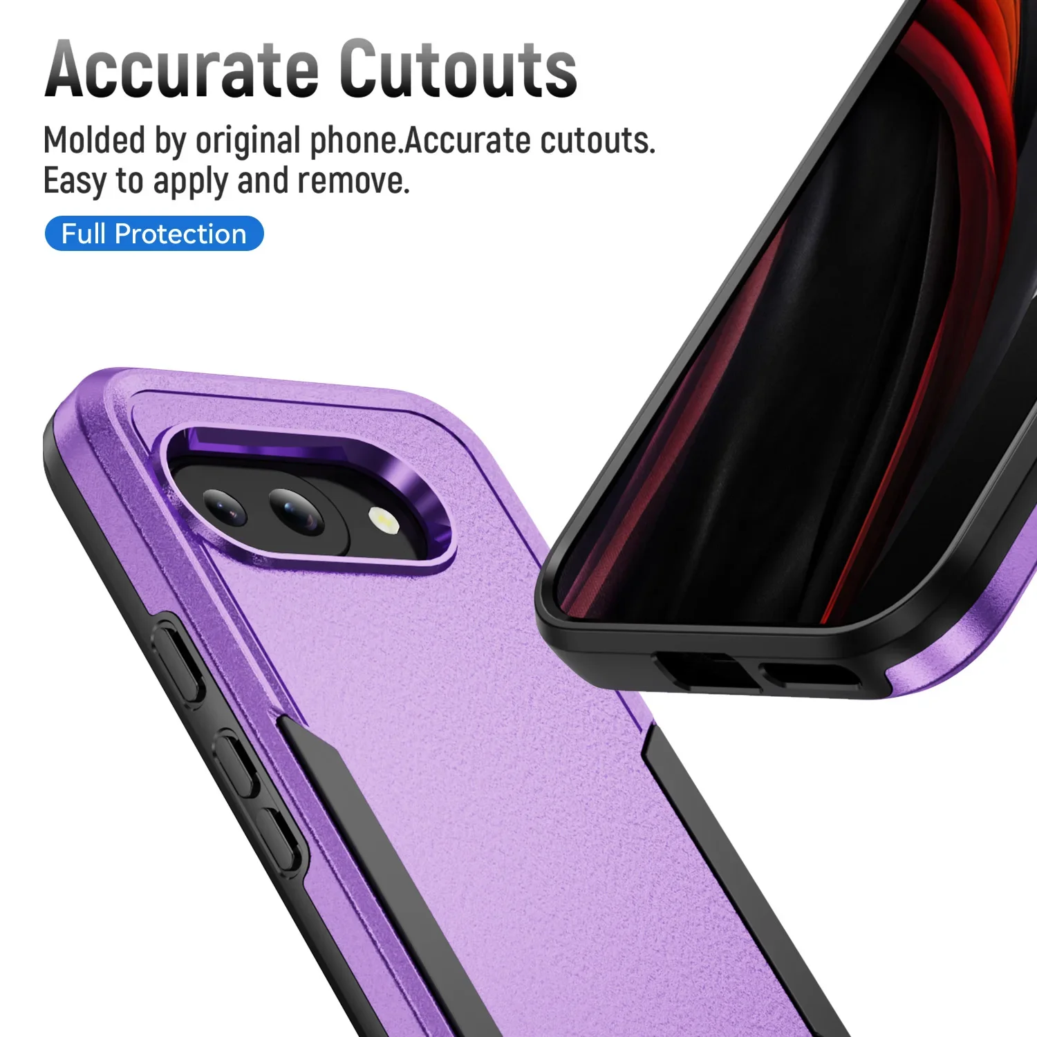 Enhanced Armor Shockproof Matte Surface Protective Case