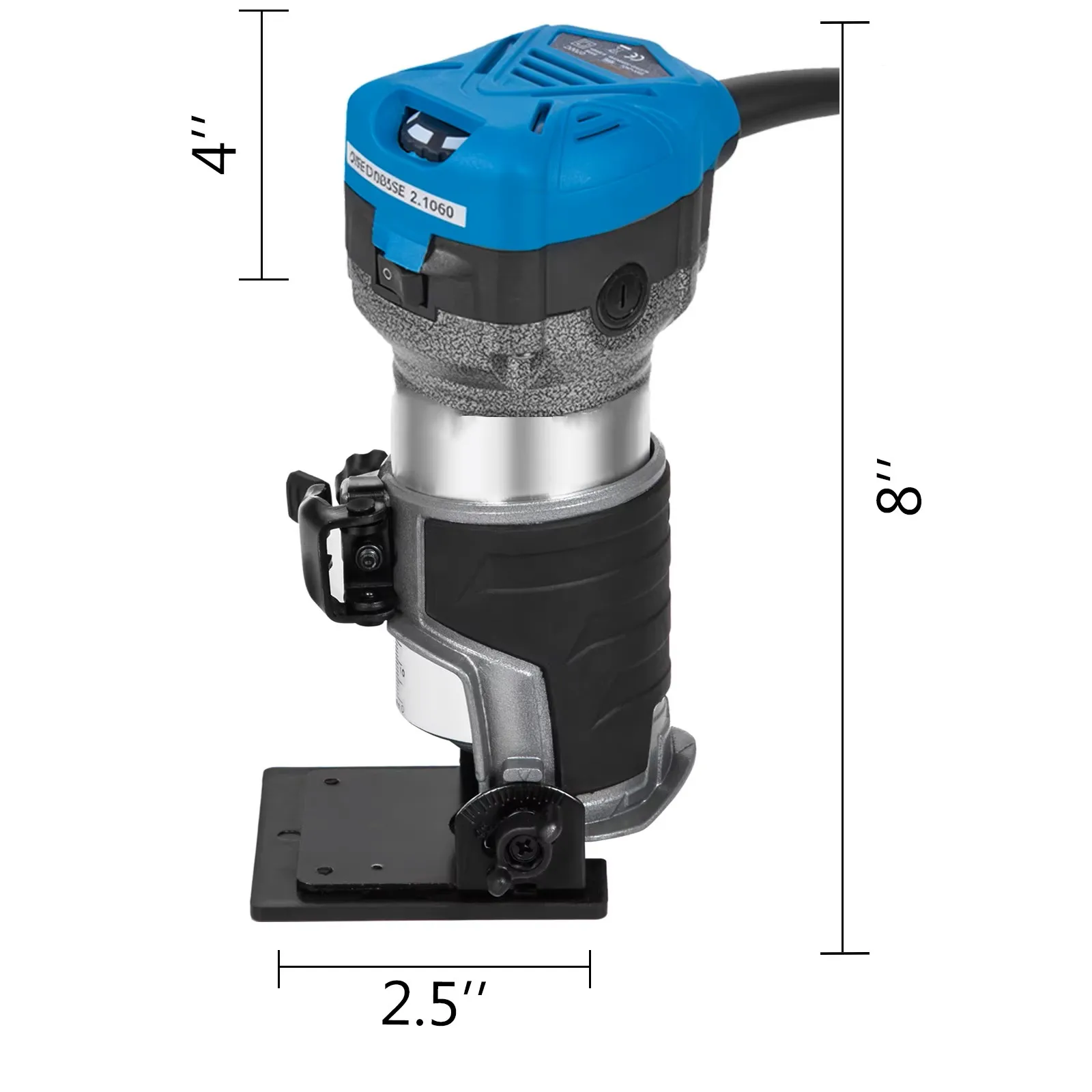 Router kit 800W Soft Start Compact Variable Speed 10000-30000Rpm Fixed Base Plunge Base Tilt Base Offset Base SucceBuy