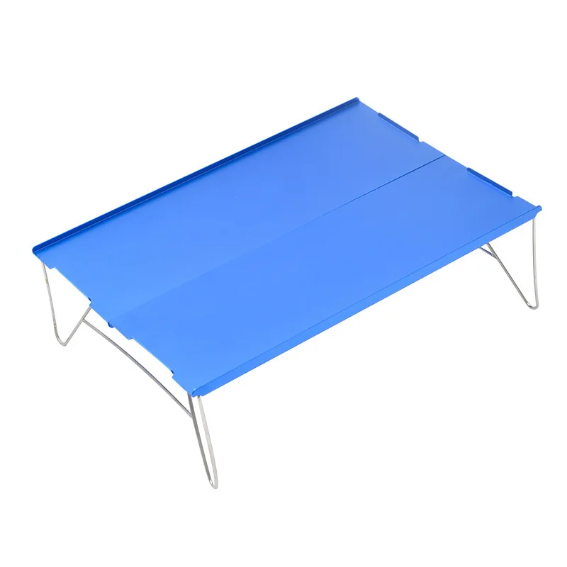 

Camping Barbecue Table Outdoor Picnic Desk Lightweight Hard-Topped Folding Table Aluminium Alloy Mini Table