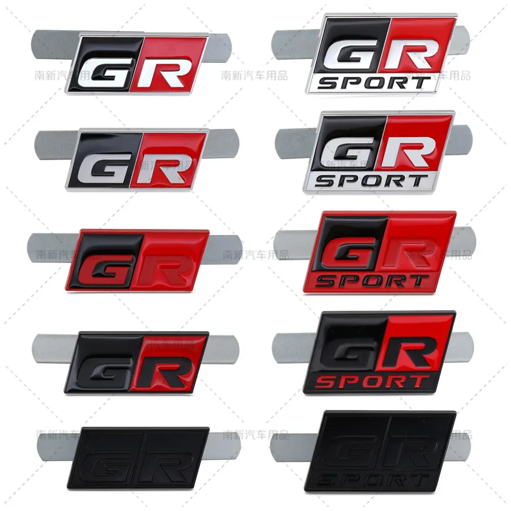 

Suitable for Toyota refitting and pasting GR GRSPORT middle net mark GR metal front mark.