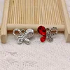 Sparkling Crystal Butterfly Charm 4