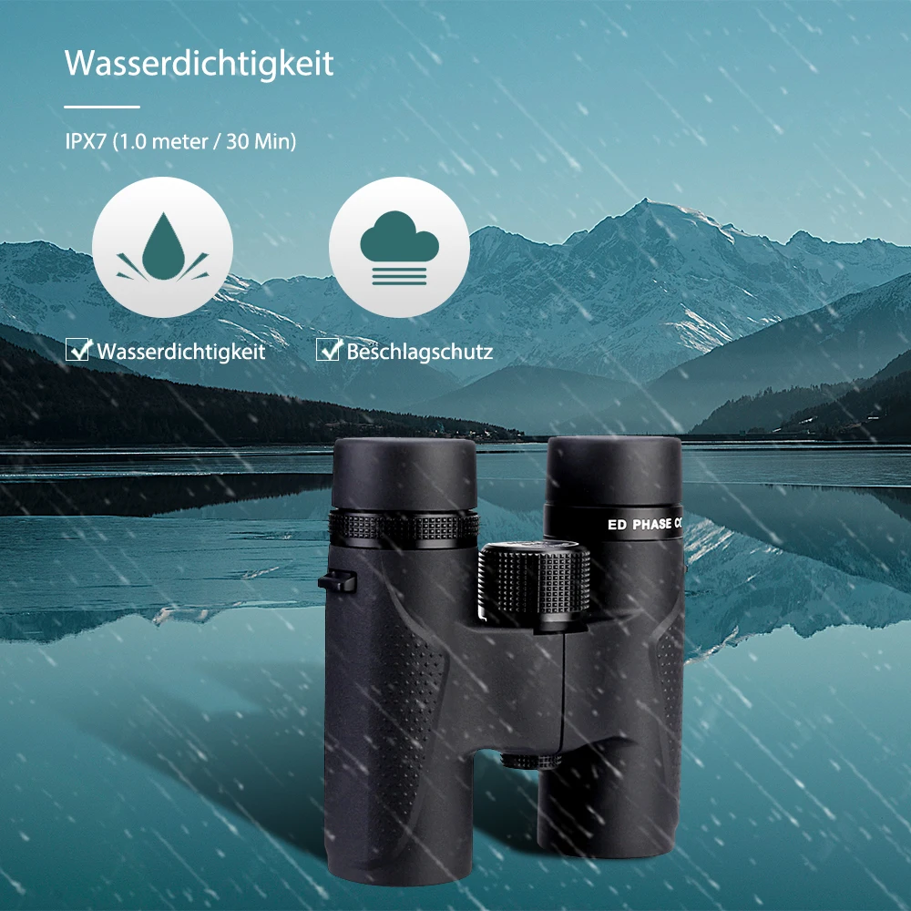 SVBONY SV202 ED Fernglas 8x32/8x42/10x42, IPX7 Wasserdicht FMC BAK4, Vogelbeobachtung, Sternbeobachtung, Camping, Reisen, Astronomie – Detail 20