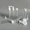 11PCS Travel Refillable Bottle Set Container Portable Cosmetic Lotion Toner Spray Shampoo Cream Tourism Supplies Set 3