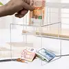 Piggy Bank Clear Acrylic Money Saving Bank Break to Open Can Only Save That Cannot Be Take 4