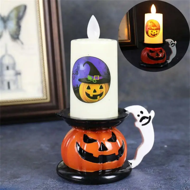 

Halloween Decoration Props Perfect Halloween Gift Durable Material Handcrafted Details Bright Colors Easy To Use Candle Light