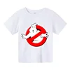 Summer Boys/Girls 4-14t Cartoon Cotton Funny Ghostbusters Game Print Short Sleeve Children T-Shirt 2
