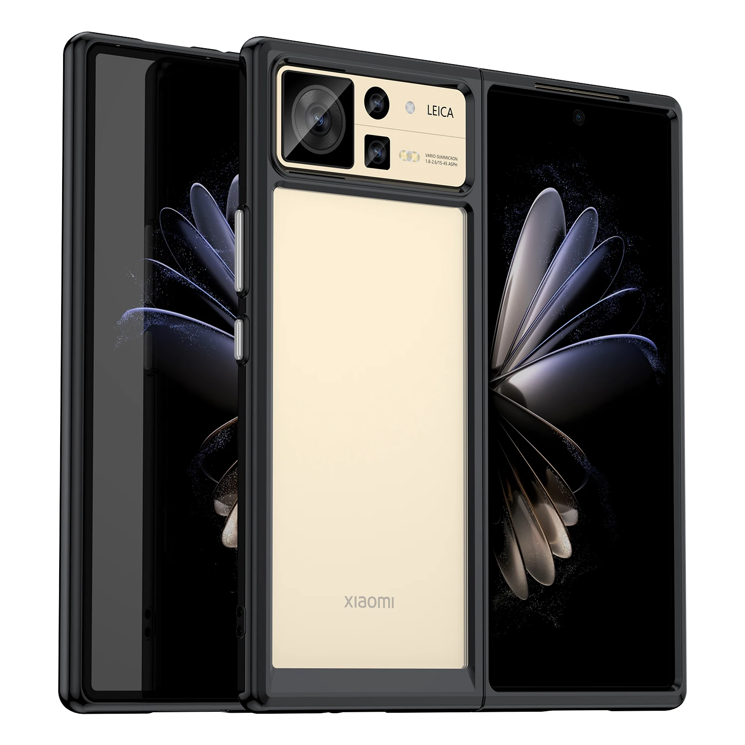 Per Xiaomi Mix Fold 2 Custodia Per Xiaomi Mix Fold 2 Cover Funda Shell Coque Hard Traslucido Soft Frame Bumper Per Mix Fold 2