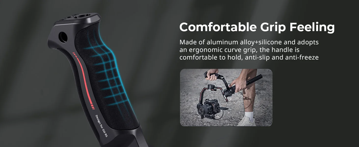 Sling Handle Kit with Weight-Reducing Shoulder Strap Kit for DJI RS 3/ RS 3 Pro