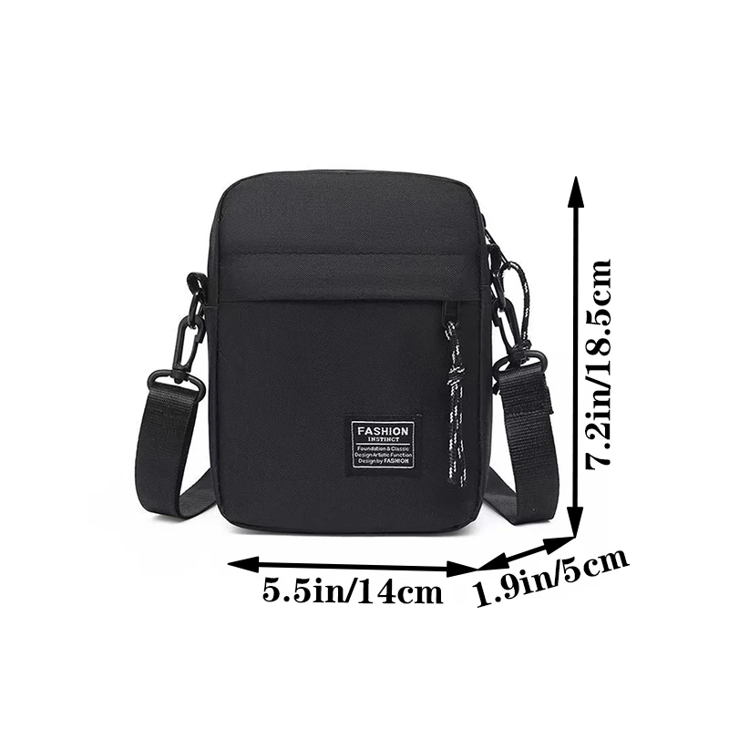 Men' bag, available in single shoulder or cross-body design, suitable for...