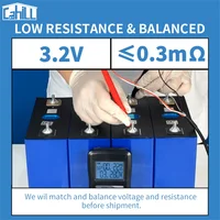 Grade A 8000+ cycle 320ah LiFePO4 batterie 3.2v phosphate de fer Lithium batterie rechargeable pour DIY 12V 24V 48v maison stockage d'énergie RV solaire batterie de camping en stock dans l'UE 4