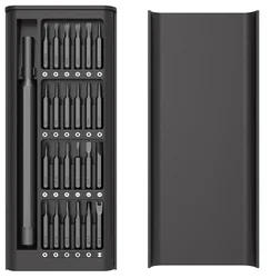 Compact 25 - in - 1 Magnetic Precision Screwdriver Set with 24 Bits (25 - 1)