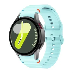 Seamless Silicone Strap - Galaxy 6 - 4 - Classic (Light blue 12)
