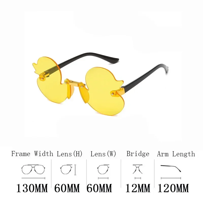 Cute Duck Children's Sunglasses Summer Fashion Sun Glasses Anti-ultraviolet Glasses Party Decorative for Child 선글라스