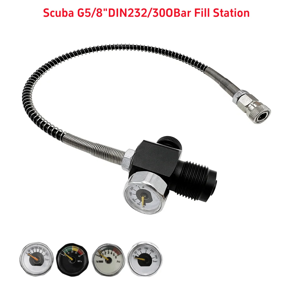 232 & 300 Bar DIN Charging Kit main image 0