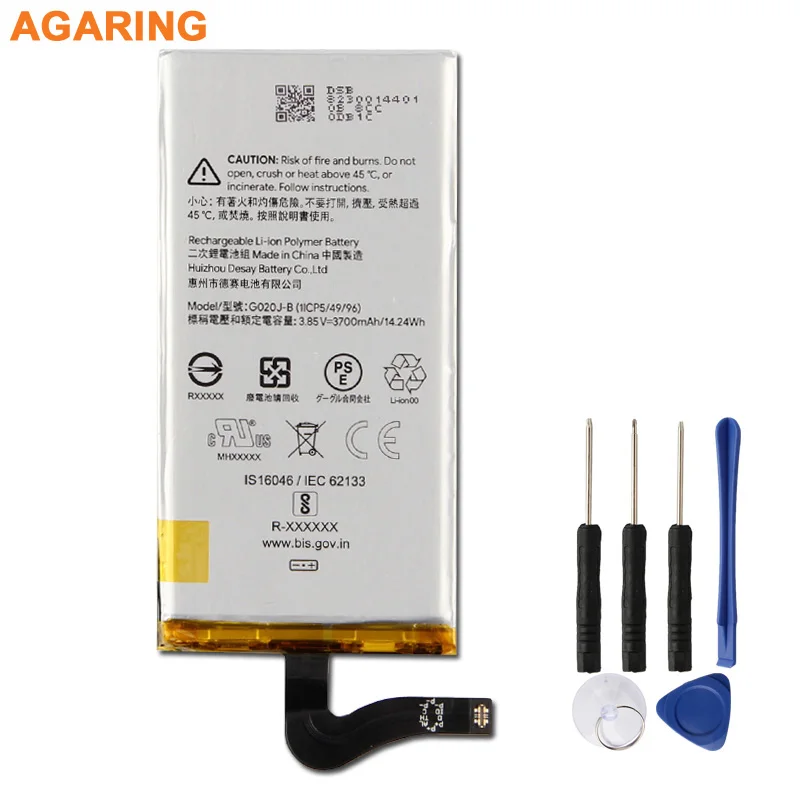 

Replacement Phone Battery G020J-B For Google Pixel 4 XL Pixel4 XL 3700mAh