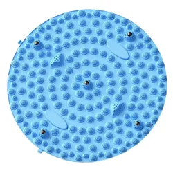 Foot Therapy Acupressure Massage Mat for Relaxation and Stress Relief (Blue)