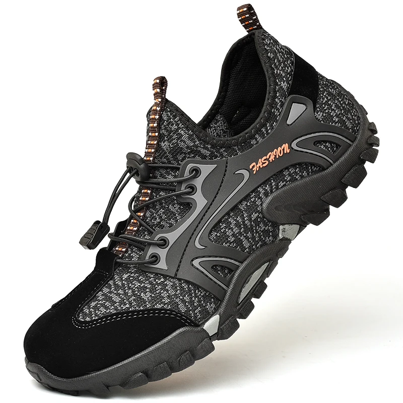 Zapatos Para Caminar Hombre - Sin Cordones, Ligeros, Antideslizantes, Ideales Para Senderismo, Trabajo O Uso Diario