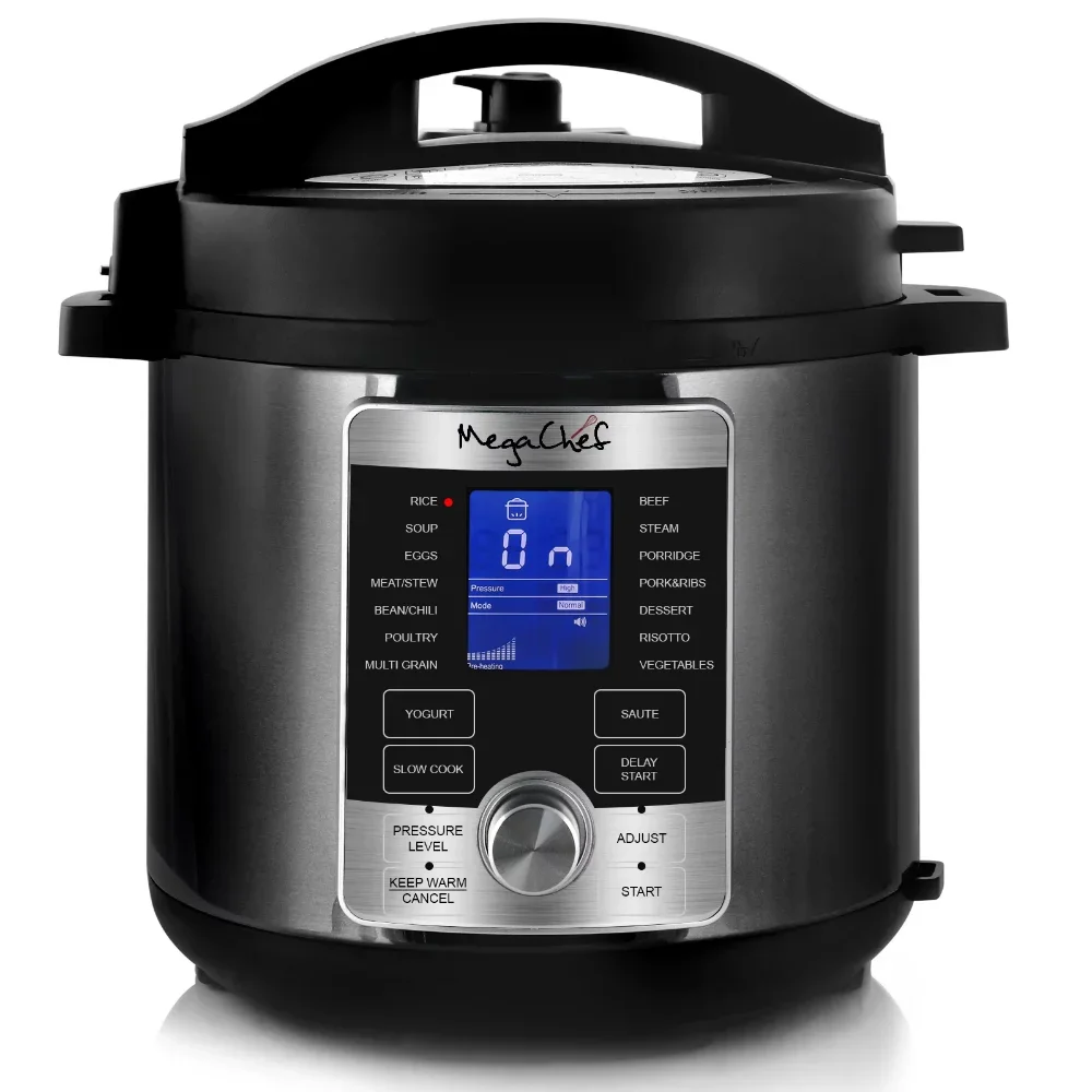 

Stainless Steel Electric Digital Pressure Cooker with Lid