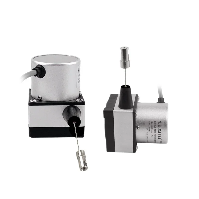 XS miniature pull rope/wire displacement sensor small displacement ...