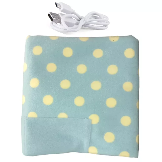 Namų USB įkraunamas elektrinis šildymas šiltas minkštas antklodė ant kelių