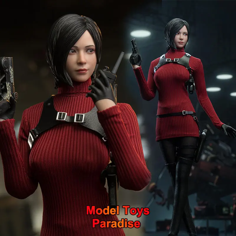 

Master Team MTTOYS015 1/6 Women Soldier Ada Wong Movable Eyes Head Sculpt Clothes Weapon Fit 12'' PH/S12D Action Figure Body