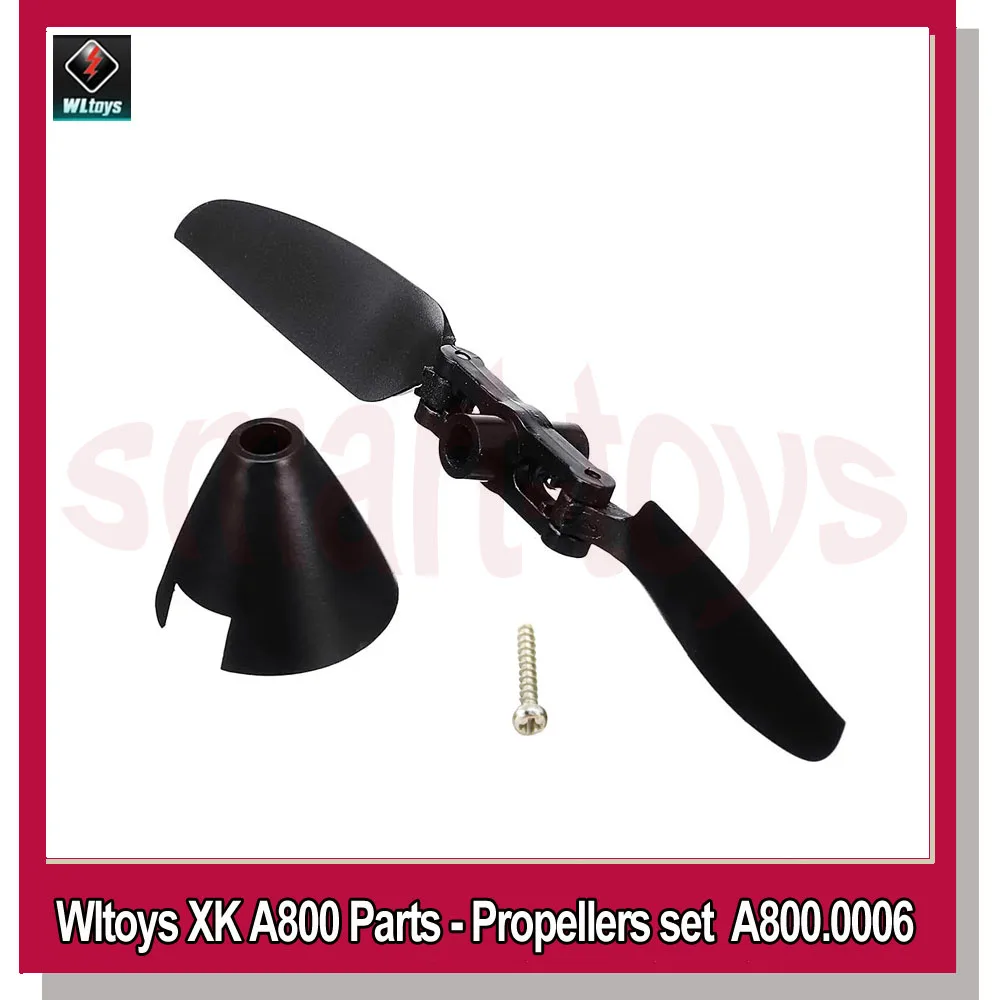 Запчасти для планера Wltoys XK A800 Набор пропеллеров A800.0006 радиоуправляемый самолет с