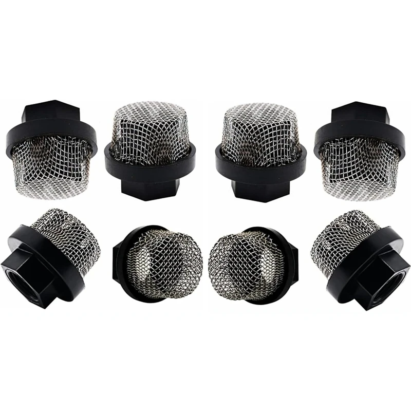 ABPQ-8Pcs 246385 Hose Inlet Strainer Filter Inlet Suction Strainer Mesh Suitable For Ultra 395 495 390 Airless Paint Sprayers