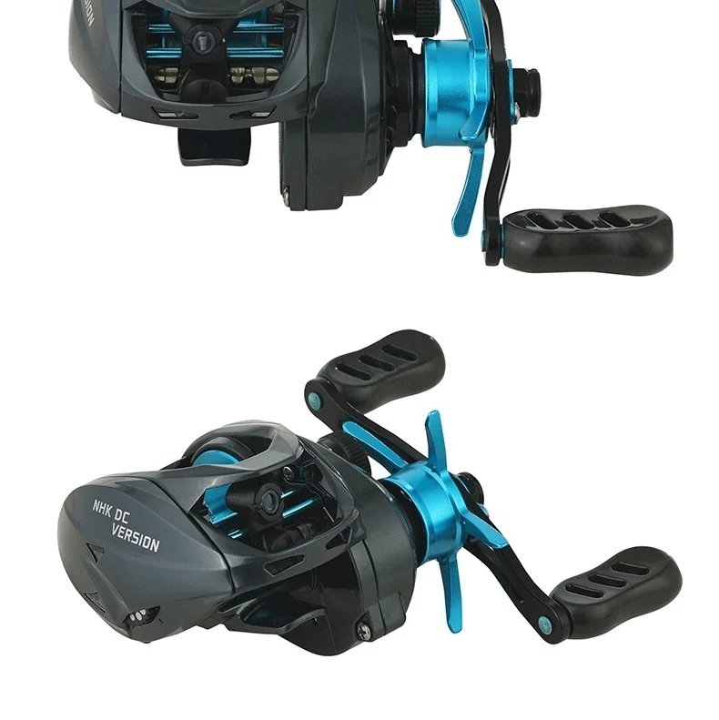 LIZARD NHK DC Baitcasting Angelrolle mit Digitaler Steuerung, Kohlenstoff-Unterlegscheiben, 7,1:1 Übersetzung, 10+1 Kugellager, 5kg Maximale Bremskraft, für Süß- und Salzwasser – Detail 34