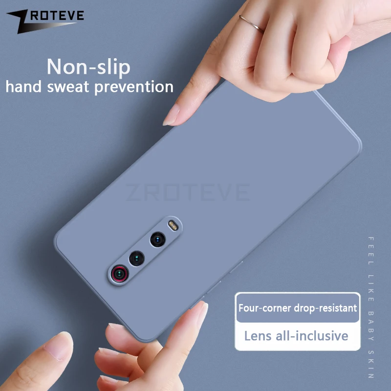 Silky Liquid Silicone Soft Phone Case - ZROTEVE
