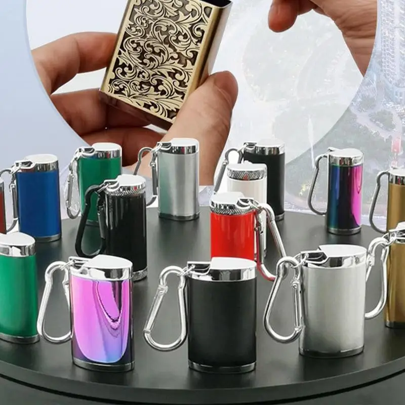 2024 New Stainless Steel Portable Ashtray With Rotating Lid For Outdoor, Travel, And Car From Wtoshop188, $7.11