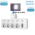4 Outlets White