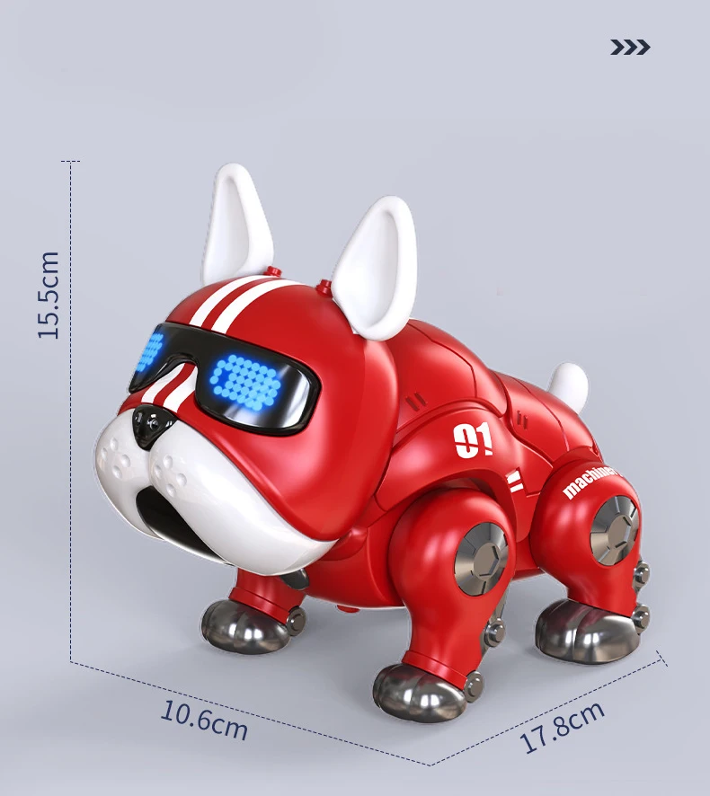 Kids Educational Toys Smart Dog Intelligent Robots Technology Ai Rc Remote Control Stunt Robot Dog