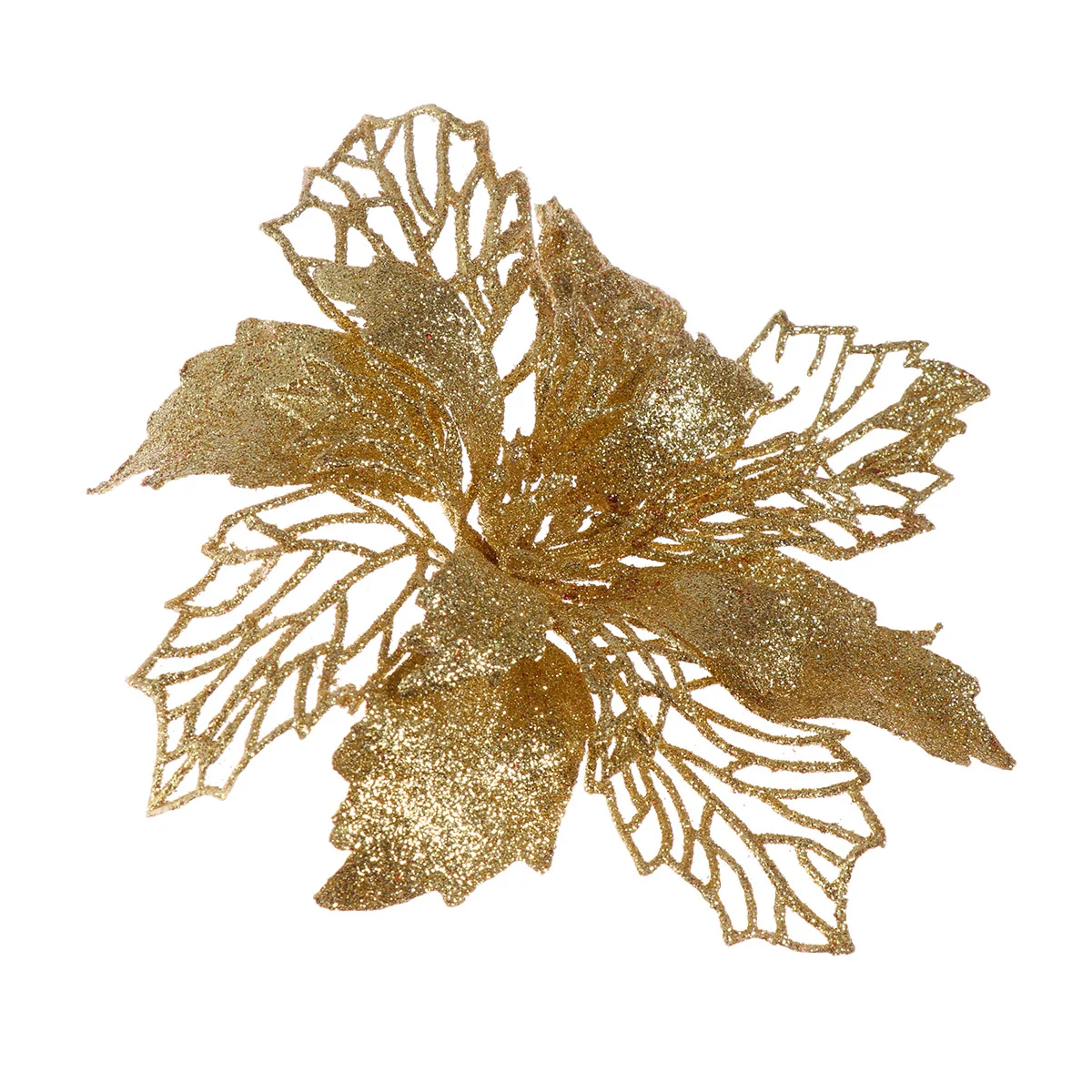 

12 Pcs Flower Vine Artificiales Para Wedding Poinsettia Decoration